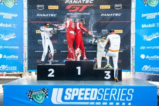 Podium, Am, Race 2 Queensland Raceway l © Race Project l Daniel Kalisz | GT World Challenge Australia