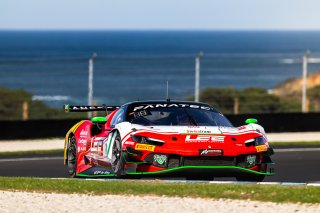 #1 - Arise Racing - Liam Talbot - Chaz Mostert - Ferrari 296 GT3 l © Race Project l Daniel Kalisz | GT World Challenge Australia