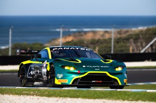 #14 - Volante Rosso Motorsport - Ross Poulakis - Alex Gardner - Aston Martin AMR Vantage GT3 l © Race Project l Daniel Kalisz | GT World Challenge Australia