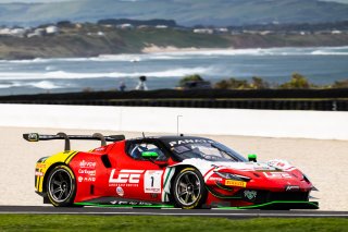 #1 - Arise Racing GT - Liam Talbot - Chaz Mostert - Ferrari 296 GT3 l © Race Project l Daniel Kalisz | GT World Challenge Australia