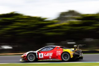 #8 - Arise Racing GT - Elliott Schutte - Jaxon Evans - Ferrari 296 GT3 l © Race Project l Daniel Kalisz | GT World Challenge Australia