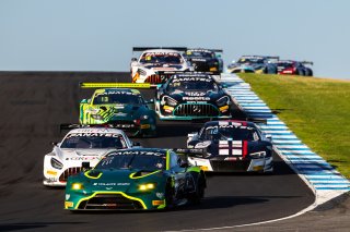 #14 Volante Rosso Motorsport - Ross Poulakis - Alex Gardner - Aston Martin AMR Vantage GT3 l © Race Project l Daniel Kalisz | GT World Challenge Australia