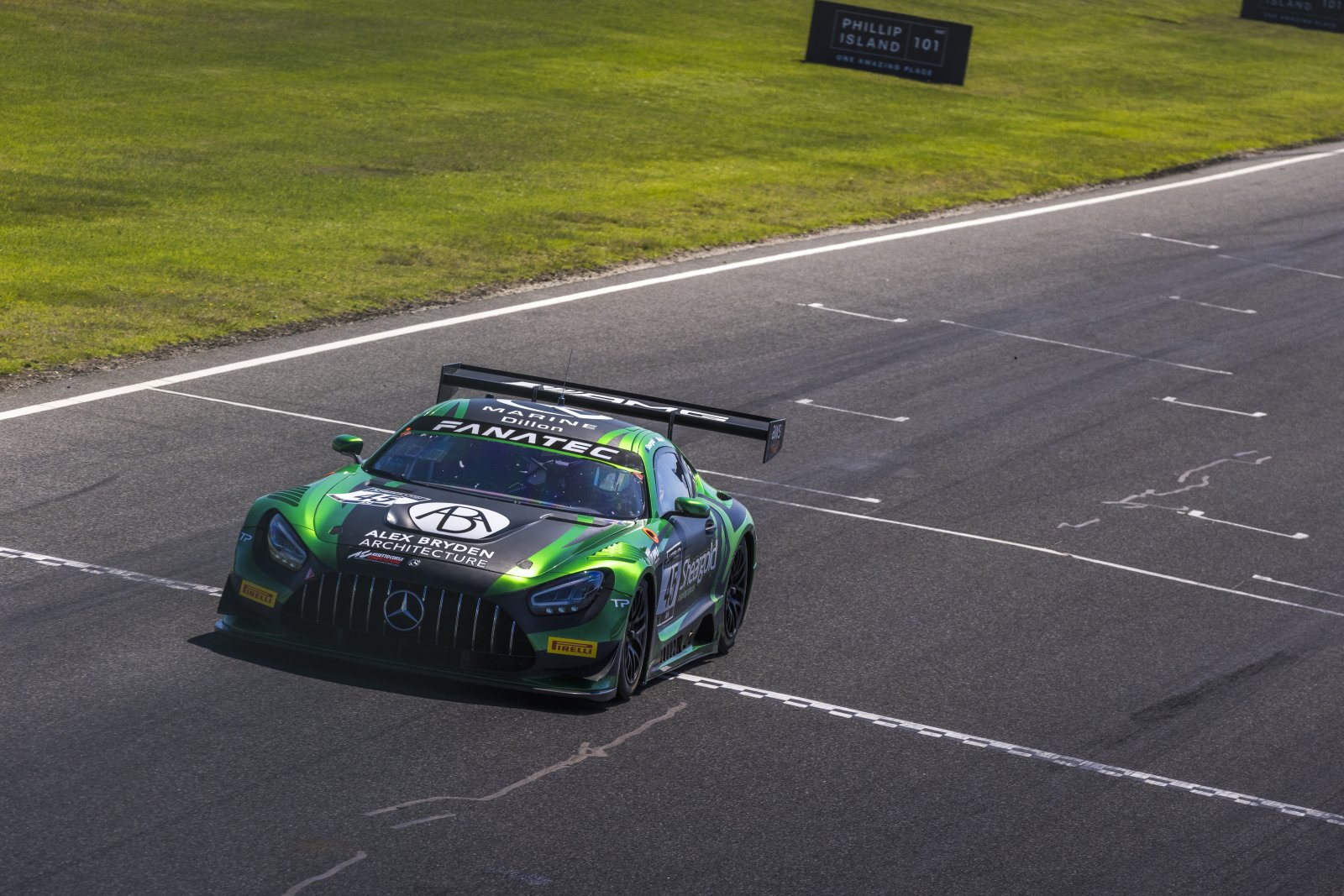 RAM Motorsport Mercedes completes shakedown prior to Sandown