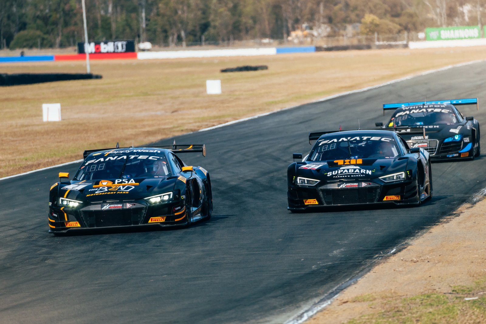 Audi level up as Garth Tander and Yasser Shahin take Race 2 in Queensland