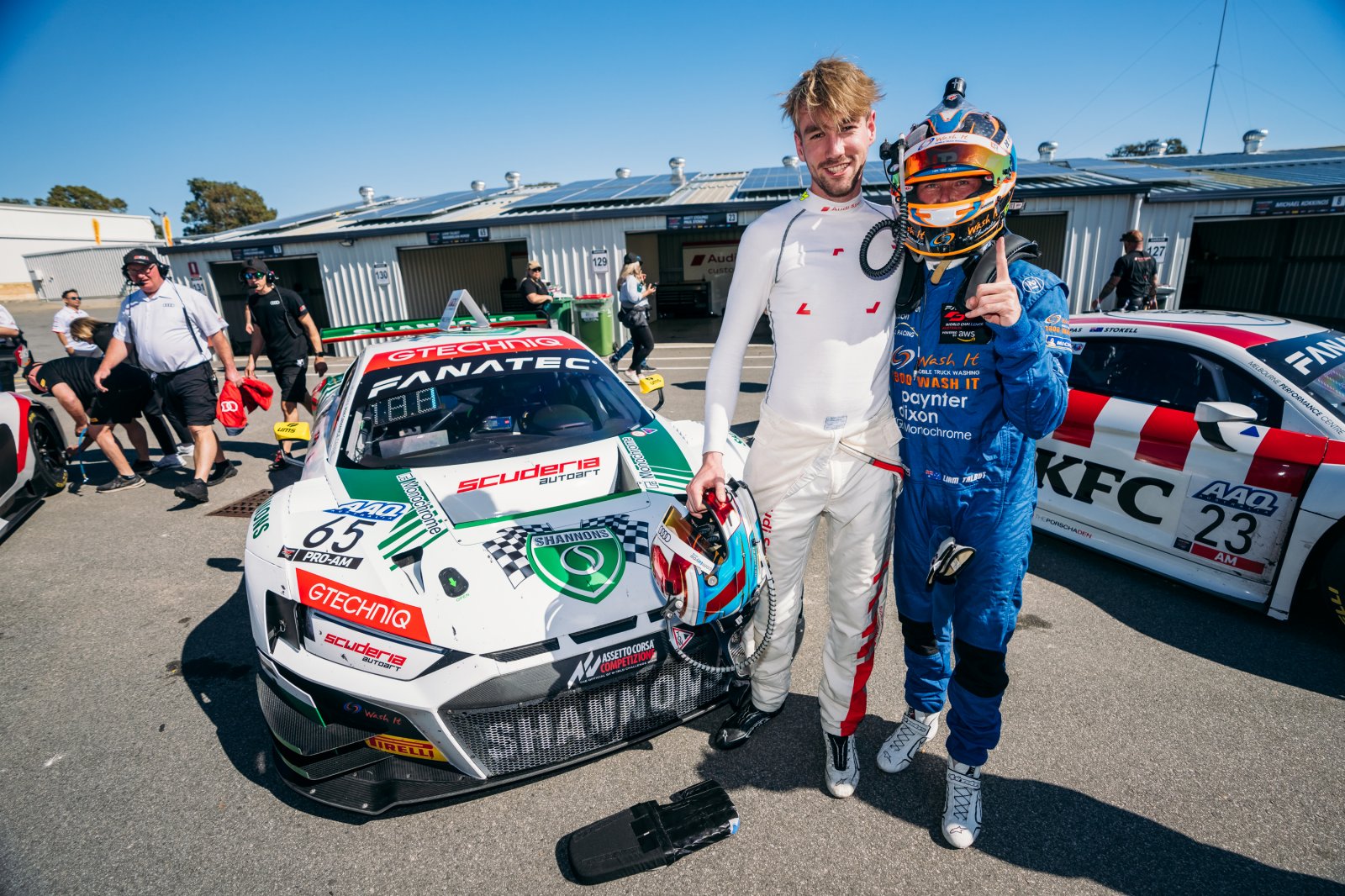 Liam Talbot and Max Hofer fire first shot at Bathurst