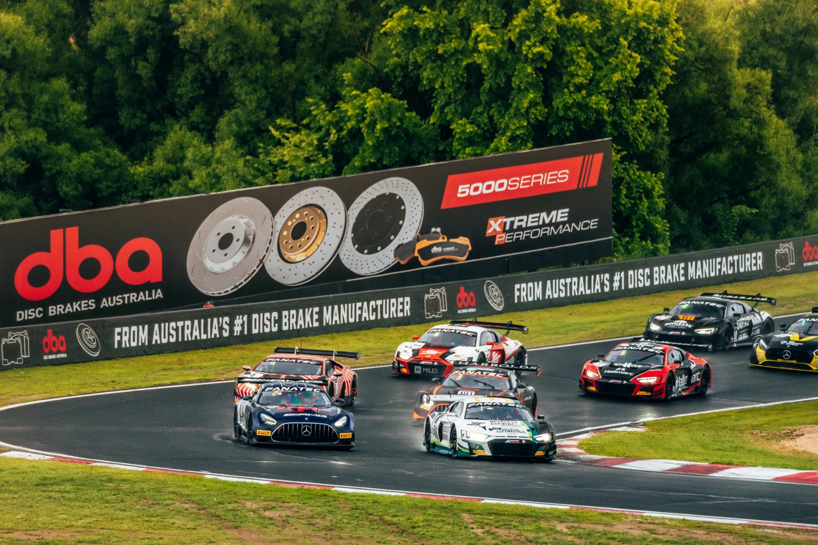 Battle of the Germans at the Mountain kicks off Fanatec GT World Challenge Australia powered by AWS season