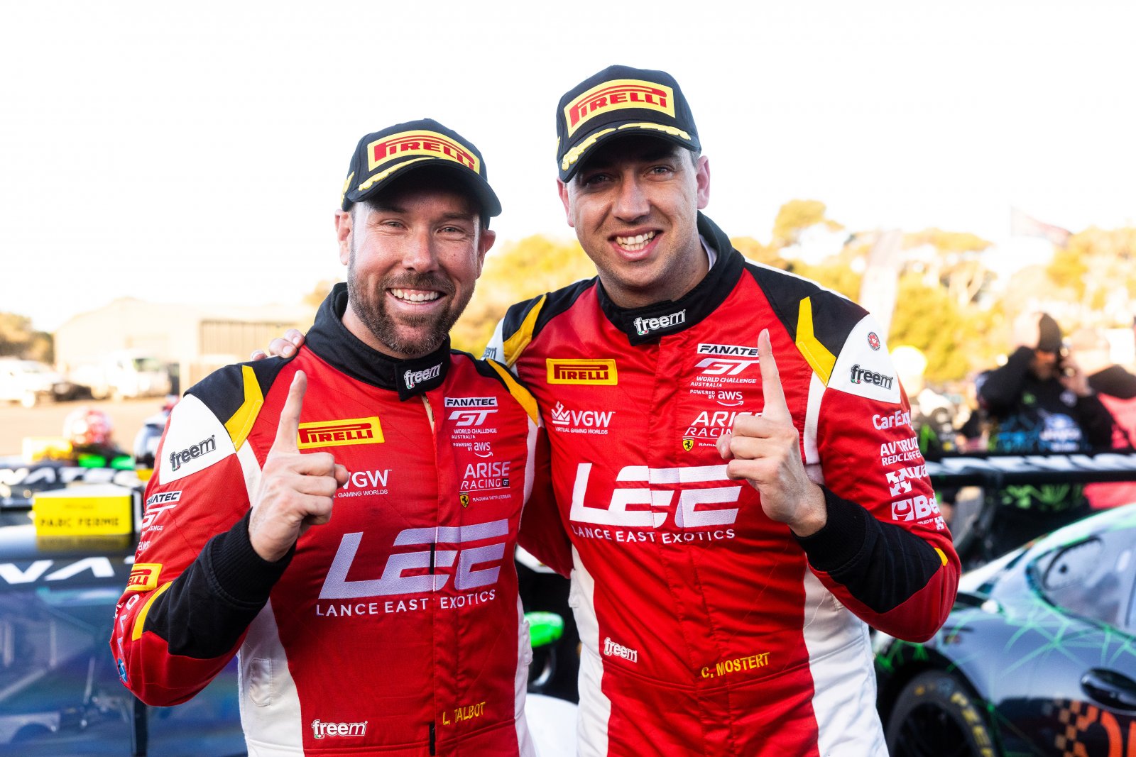 Chaz Mostert and Liam Talbot consolidate Fanatec GT Australia title lead