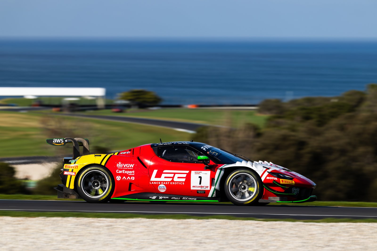 Chaz Mostert and Liam Talbot split poles at GT Festival