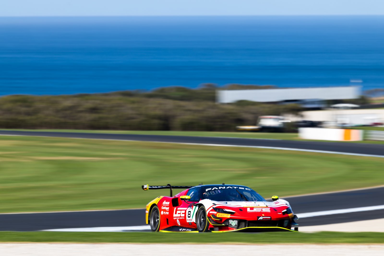 Ferrari paint the Island red in Race 2 at GT Festival