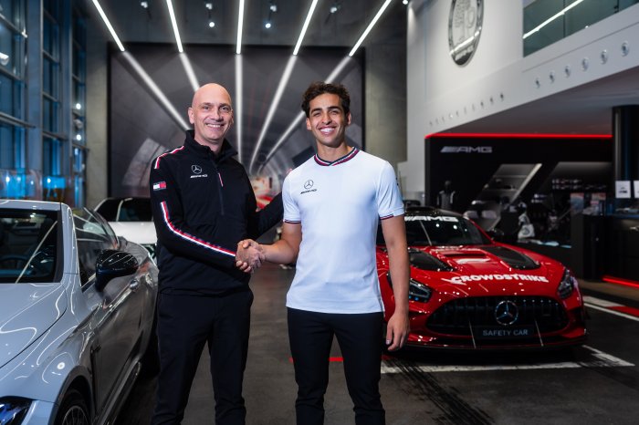 Jayden Ojeda joins Mercedes-AMG Motorsport’s Junior Driver program