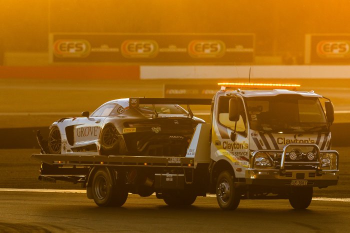 Grove Mercedes withdrawn from Sunday's Queensland GT race