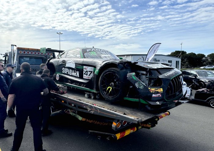 Tigani Motorsport aiming to repair damaged Koundouris Mercedes-AMG